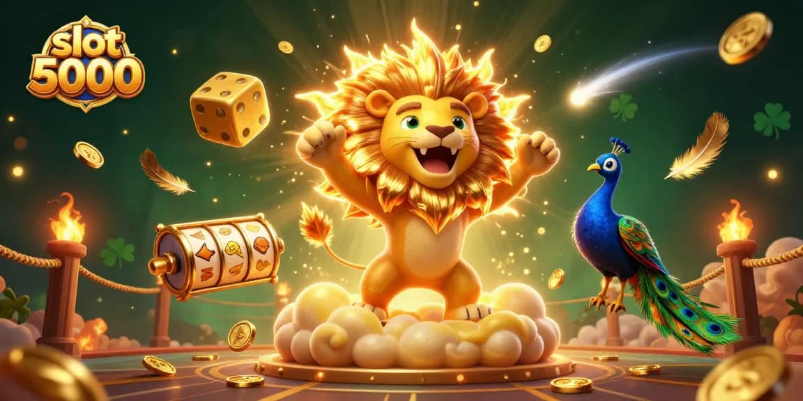 Menangkan slot 5000 dengan bermain di arena judi yang penuh warna dan detail.