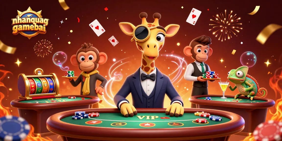 Experience exciting gameplay in nhanquagamebai with high-stakes poker and vibrant casino elements.