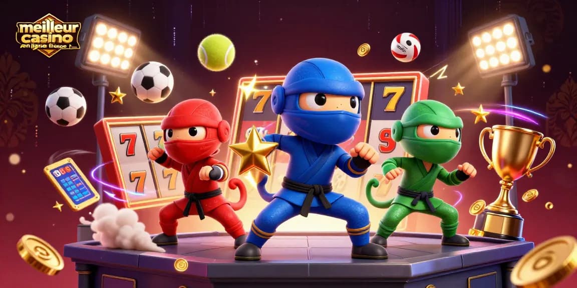 Découvrez le meilleur casino en ligne France avec des ninjas caméléons et des machines à sous riches en couleurs.
