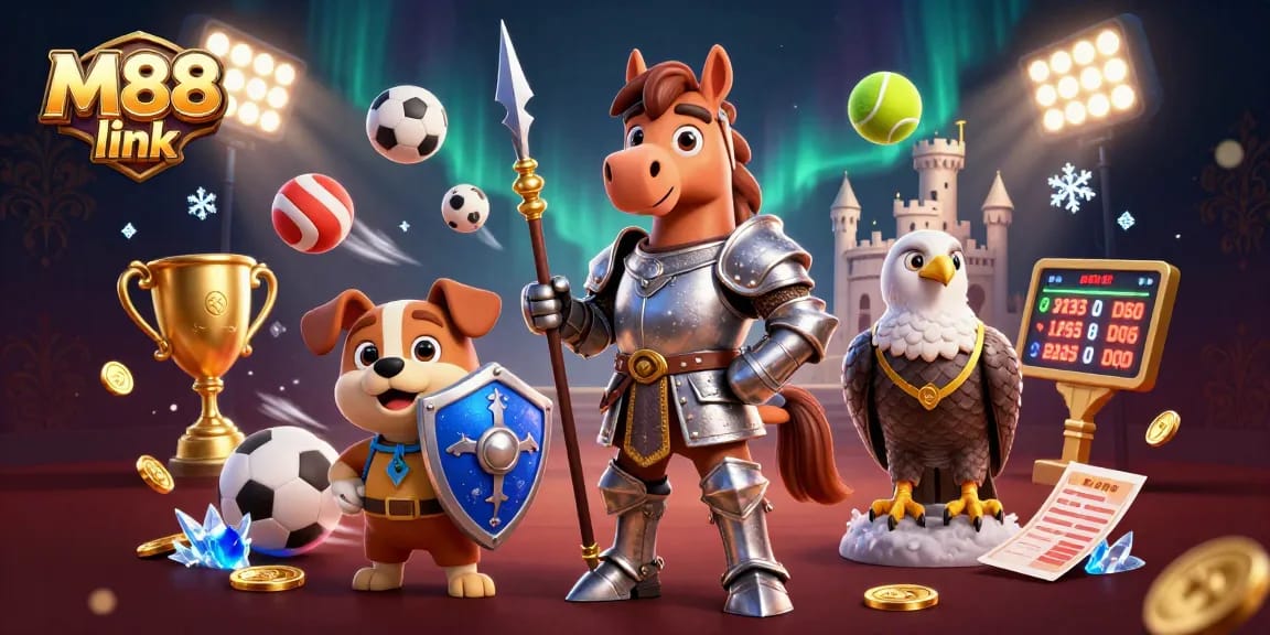 Engage with M88 link for thrilling gameplay in an action-packed sports betting scene.