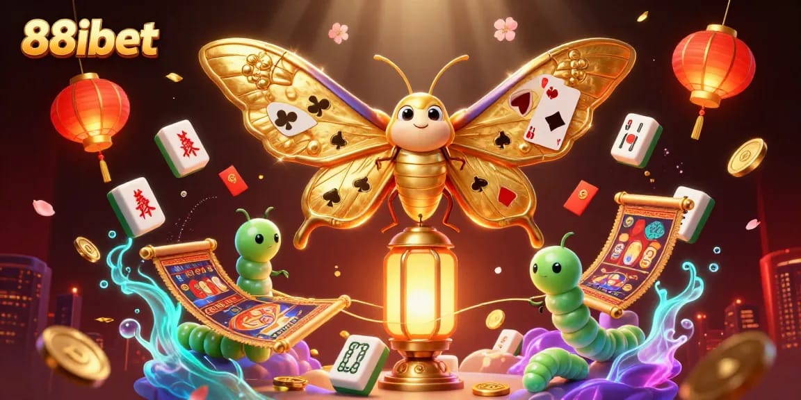 Experience thrilling games at 88ibet where golden elements and vibrant effects enhance your online gambling journey.