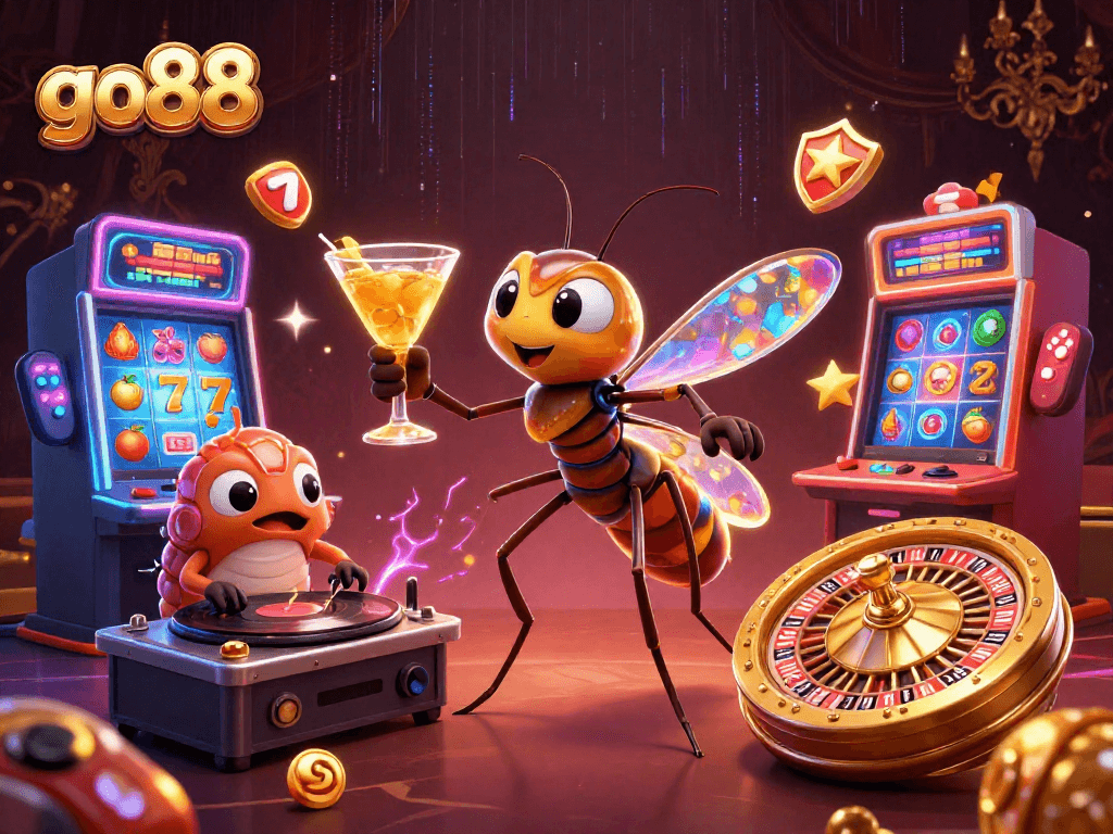 Experience exciting wins at go88 with vibrant 3D casino characters and dynamic gaming elements.