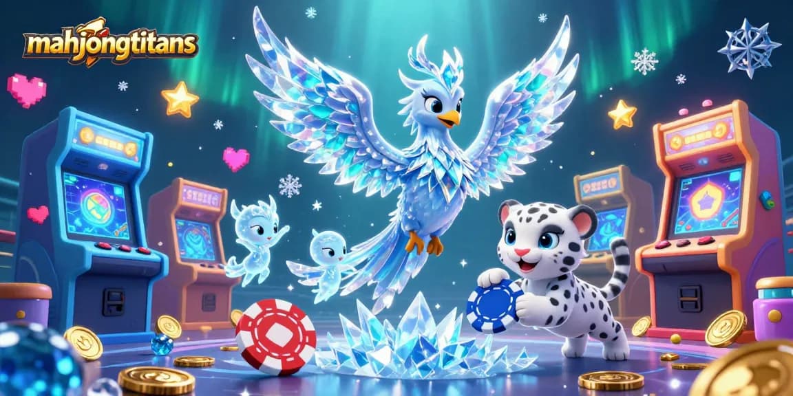 Engage in exciting gameplay with Mahjong Titans featuring vibrant characters and casino elements.