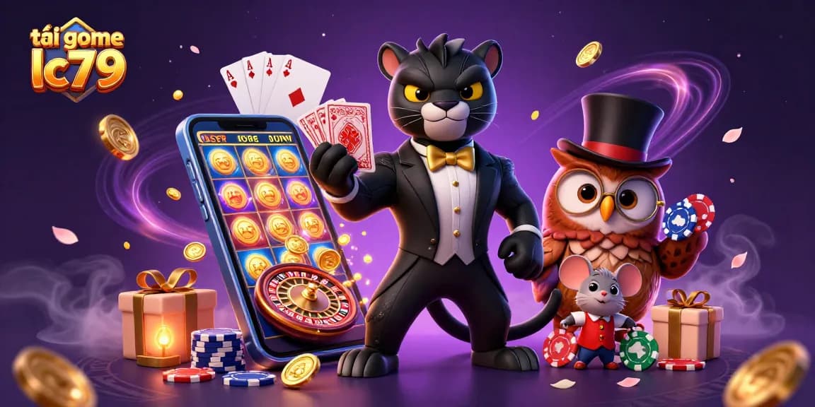tải game lc79 và trải nghiệm các tựa game slot hấp dẫn với hình ảnh sống động và hiệu ứng thú vị