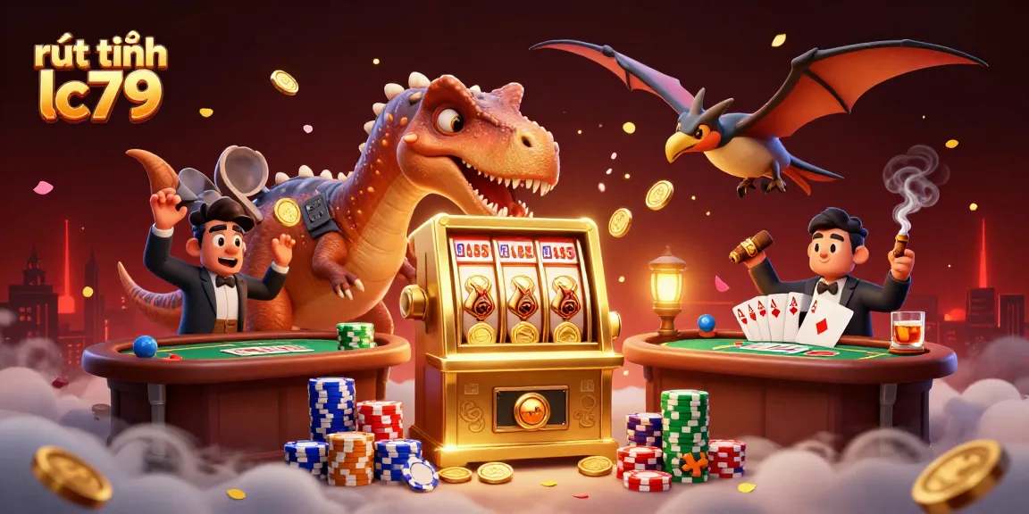 rút tiền lc79 với máy đánh bạc vàng phát tiền thưởng xu vàng trong casino