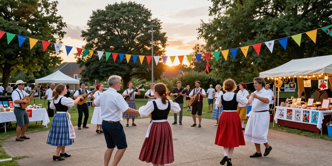 Experience the vibrant Breton festival atmosphere featuring local music and art, with a focus on cultural celebrations and the keyword เกมสล็อต.