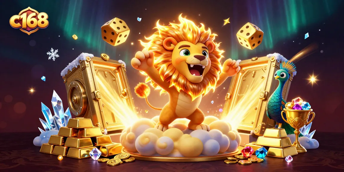 Experience thrilling bets at c168 with energetic game elements and vibrant casino visuals.