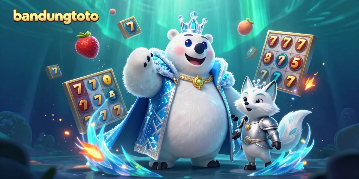 Experience the thrill of bandungtoto with dynamic slot reels showcased in an electrifying 3D scene.