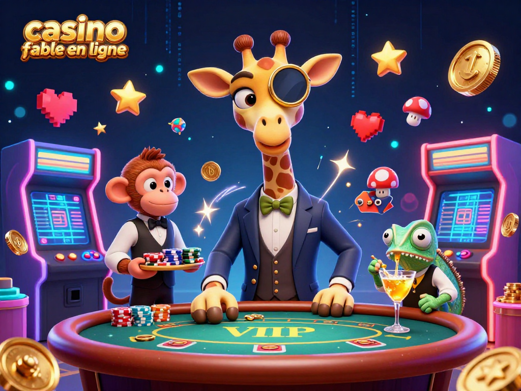 Découvrez le casino fiable en ligne avec une scène de jeu captivante réunissant un personnage immersif et des éléments dynamiques.