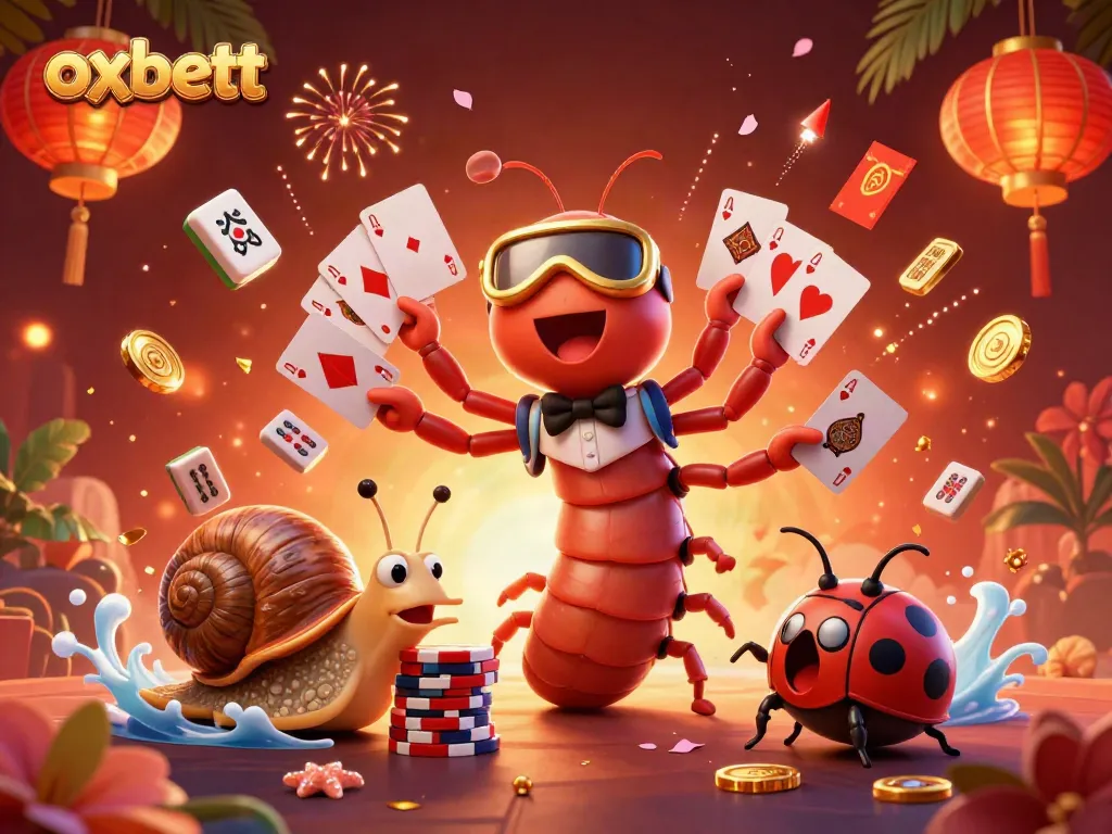 Engage with oxbett's thrilling casino experience while enjoying vibrant gaming elements.