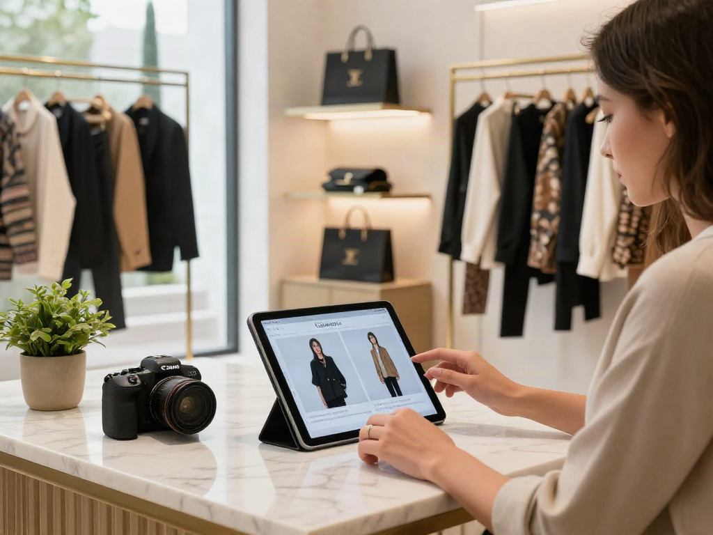 Pengalaman belanja online LUXURY111 dengan fashion mewah dan suasana yang elegan.