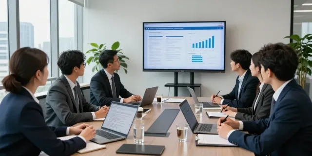 Lead Roedl legal consulting team collaborating in modern office.