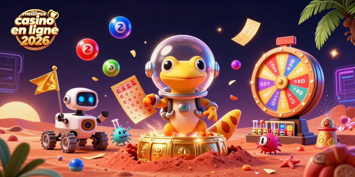 Visualisez le meilleur casino en ligne 2026 à travers une illustration captivante et dynamique!
