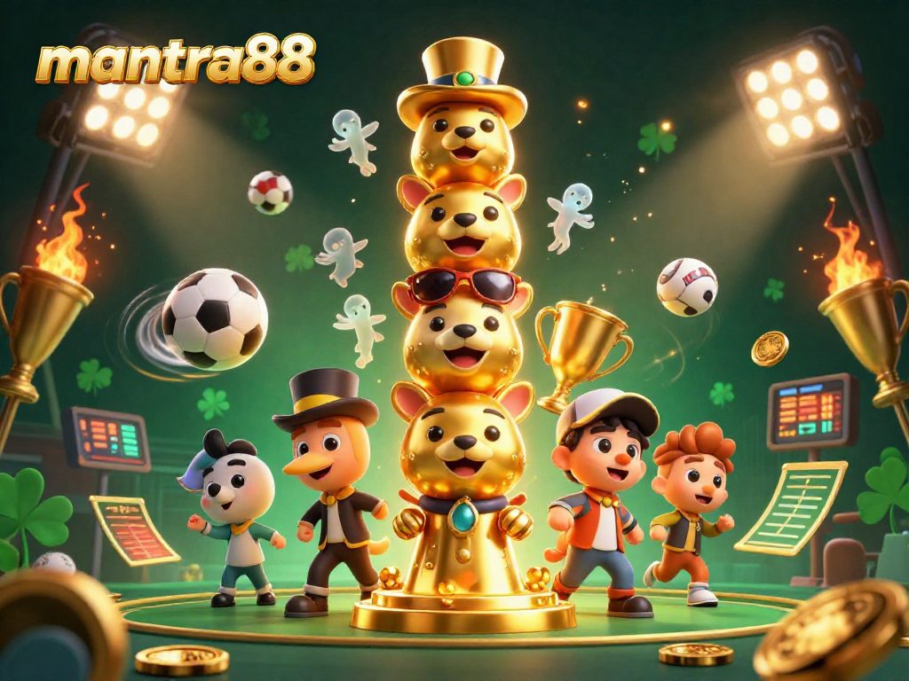 Experience mantra88's vibrant gaming world with engaging sports themes and dynamic casino elements.