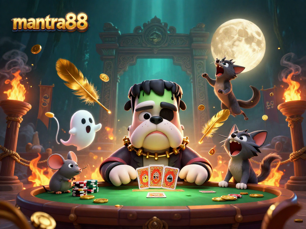 Experience thrilling gameplay with mantra88 at a vibrant casino scene filled with excitement and rich visuals.