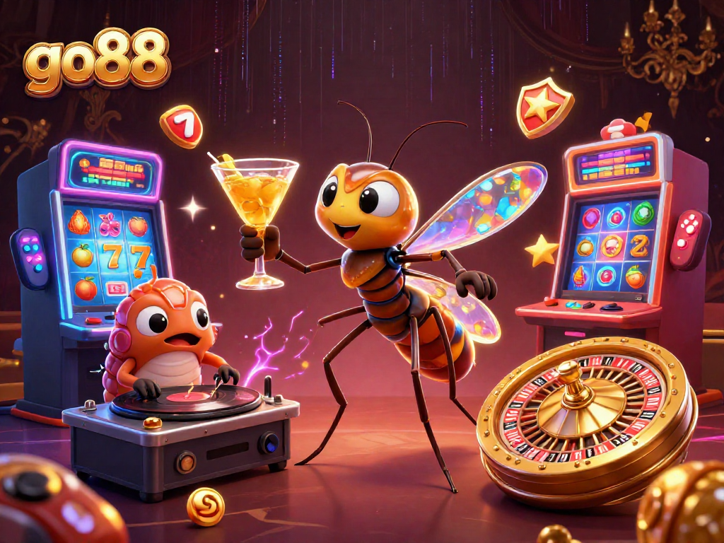 Experience exciting wins at go88 with vibrant 3D casino characters and dynamic gaming elements.