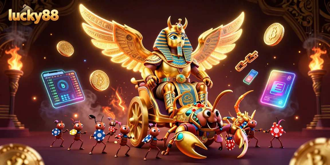 Experience thrilling games at lucky88 with vibrant 3D characters and engaging casino elements.